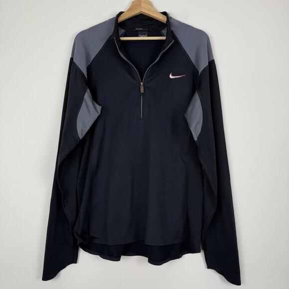 Nike Tiger Woods Collection 1/4 Zip Pullover Men Golf Dri-Fit Performance Sport - Picture 1 of 6